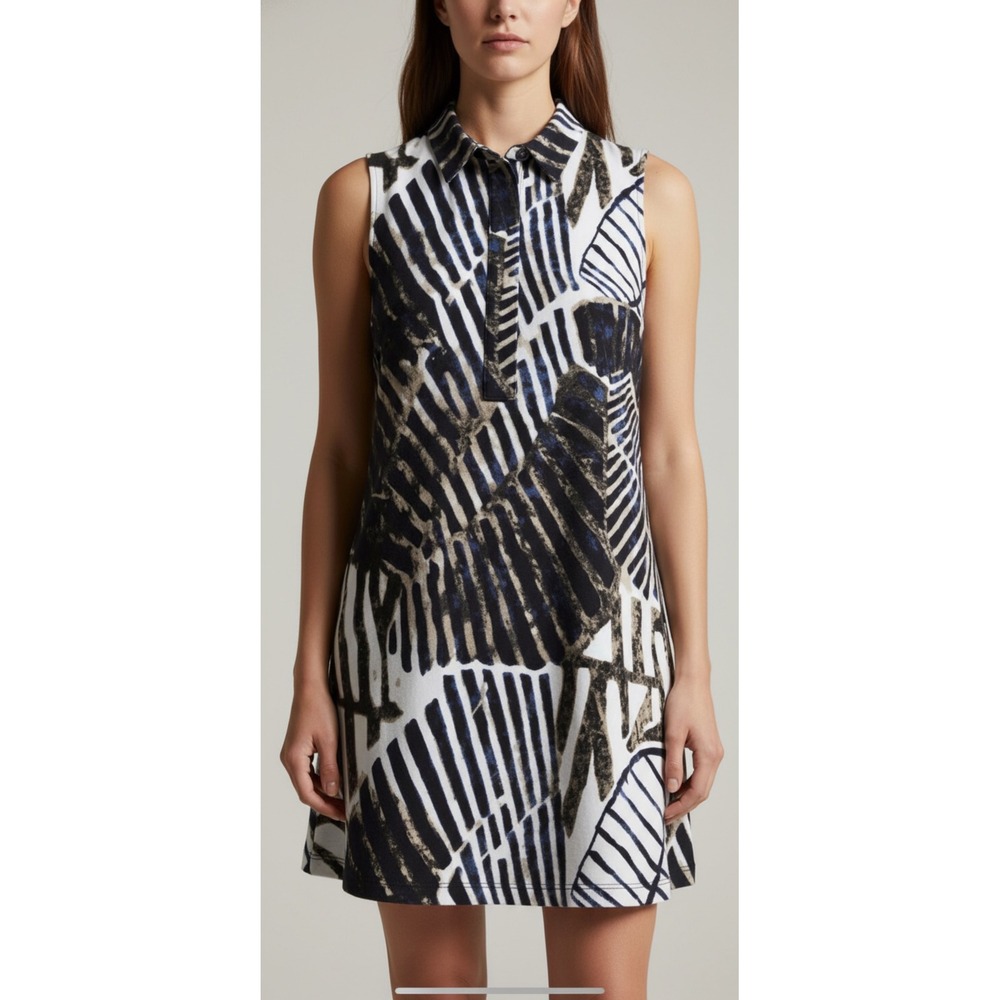 Frank Lyman Mob Wife Baddie Modern Statement Unique Bold Tunic/ Mini-S